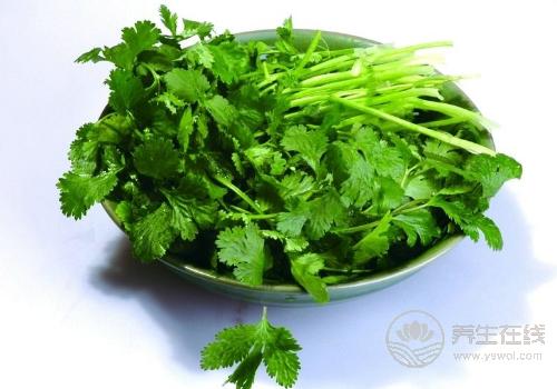 香菜雖然“臭”，但它的養生作用很多，不吃太可惜