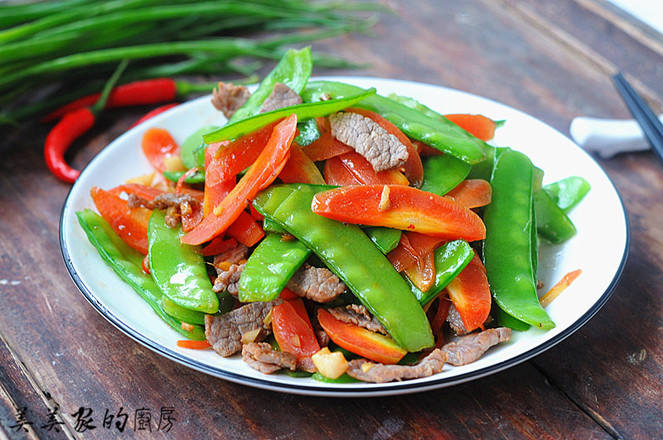 豌豆炒牛肉的做法-家常味炒菜譜-易網健康養生網 豌豆炒牛肉的做法-家常味炒菜譜