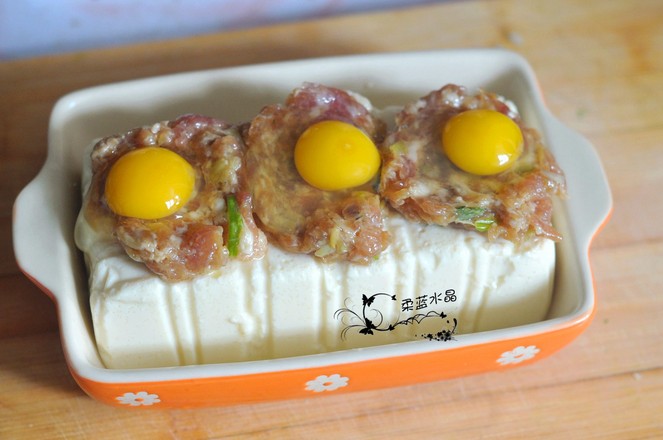 肉蛋蒸豆腐的做法-家常味蒸菜譜