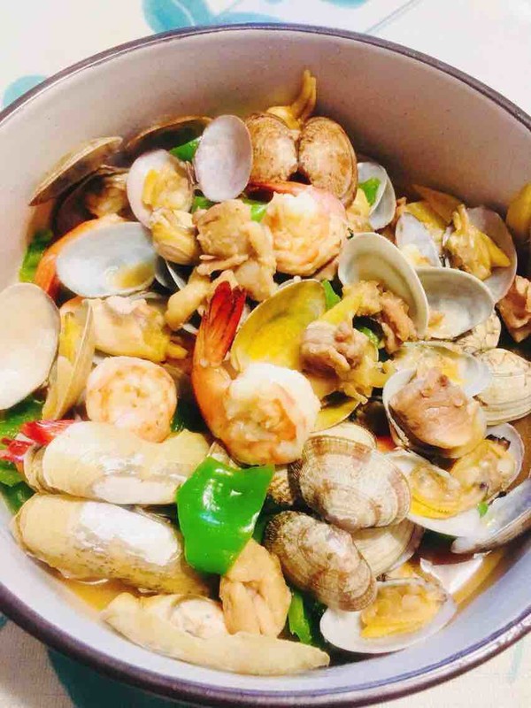 海鮮蝦炒雞的做法-咸鮮味炒菜譜-易網健康養生網 海鮮蝦炒雞的做法-咸鮮味炒菜譜
