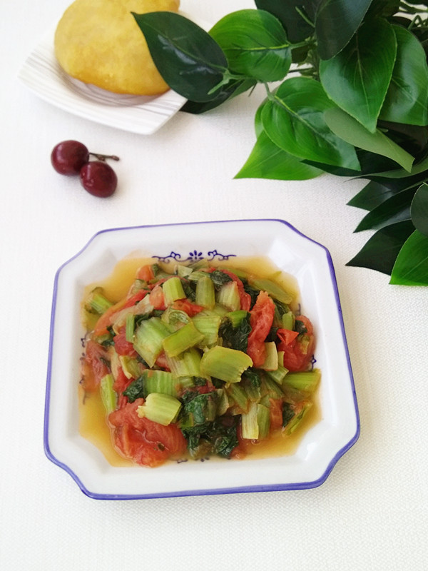 西紅柿炒小白菜的做法-家常味炒菜譜-易網(wǎng)健康養(yǎng)生網(wǎng) 西紅柿炒小白菜的做法-家常味炒菜譜