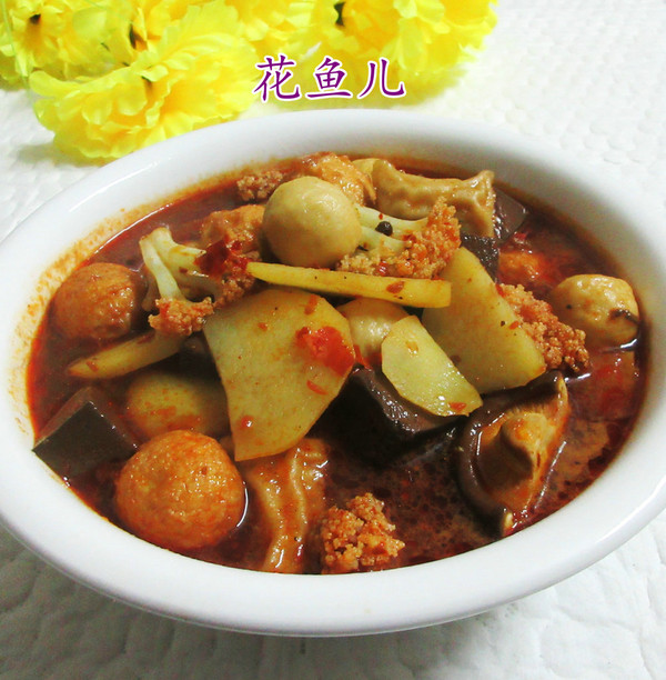 什錦冒菜的做法-香辣味煮菜譜-易網健康養生網 什錦冒菜的做法-香辣味煮菜譜