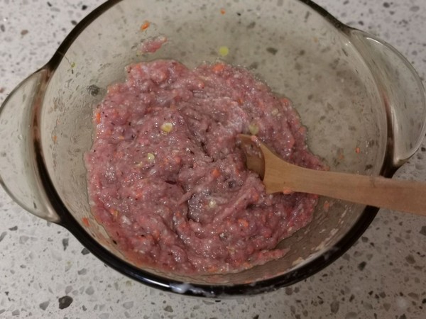 小米牛肉丸子的做法-家常味蒸菜譜