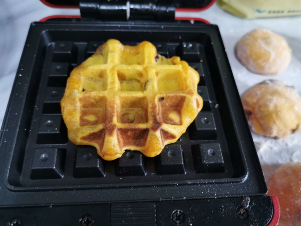 南瓜蜜豆華夫餅的做法-甜味烘焙菜譜-易網健康養生網 南瓜蜜豆華夫餅的做法-甜味烘焙菜譜
