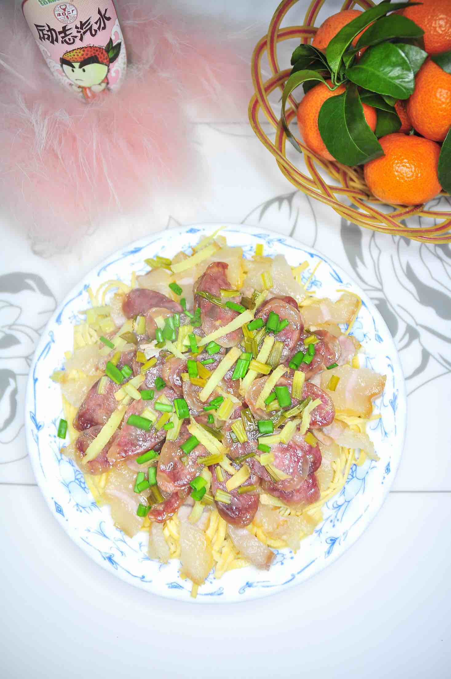 咸肉香腸蒸干絲的做法-咸鮮味蒸菜譜-易網(wǎng)健康養(yǎng)生網(wǎng) 咸肉香腸蒸干絲的做法-咸鮮味蒸菜譜
