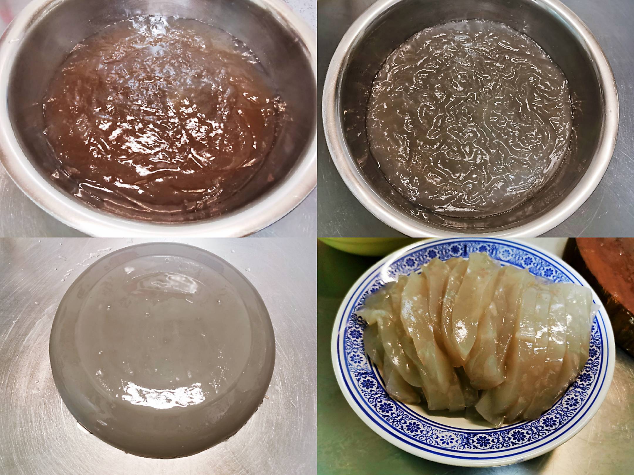 紅薯涼粉的做法-酸辣味煮菜譜