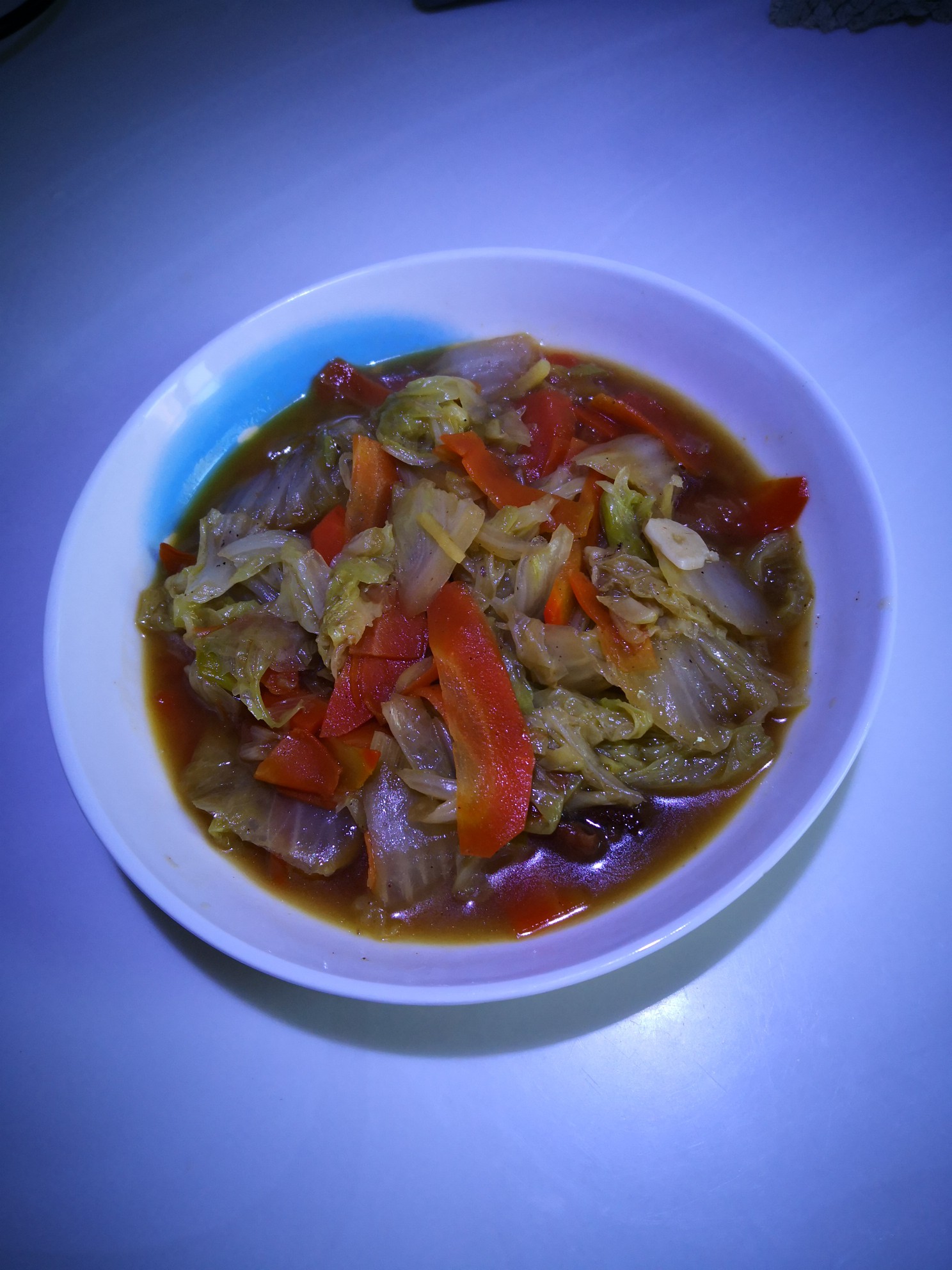 大白菜炒胡蘿卜的做法-家常味炒菜譜