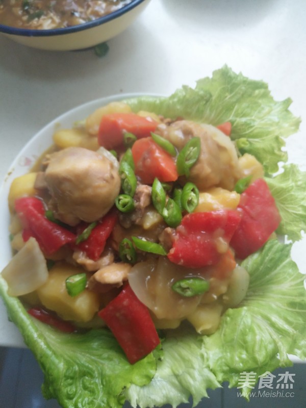 咖喱雞塊的做法-咖喱味燉菜譜-易網健康養生網 咖喱雞塊的做法-咖喱味燉菜譜