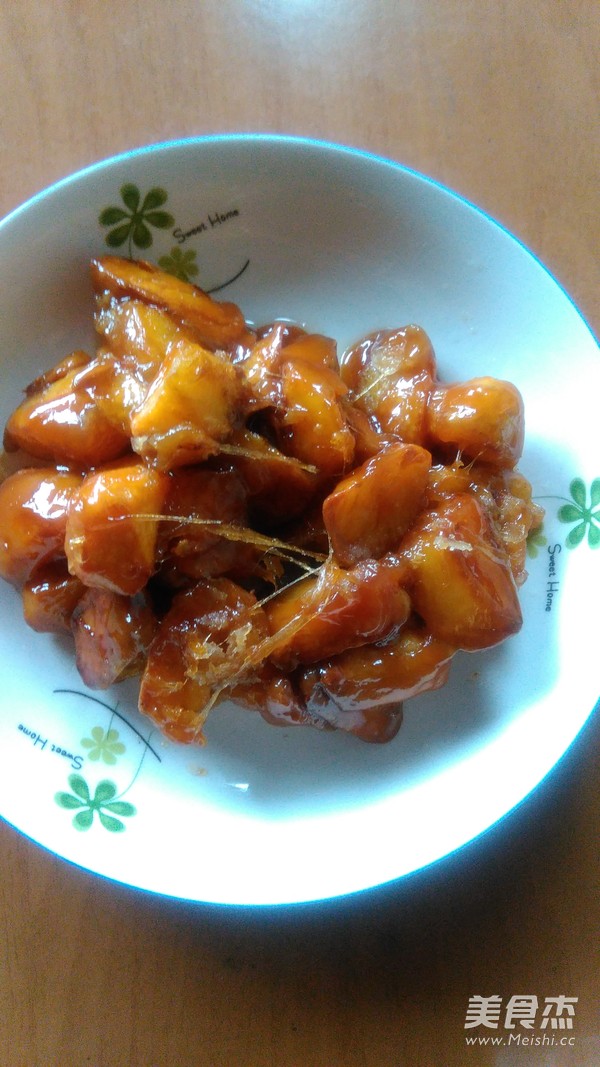 拔絲紅薯的做法-甜味炸菜譜-易網健康養生網 拔絲紅薯的做法-甜味炸菜譜