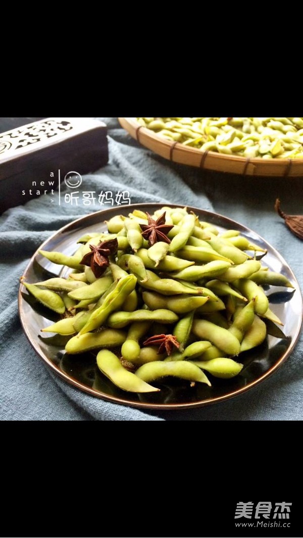 水煮毛豆的做法-咸鮮味煮菜譜