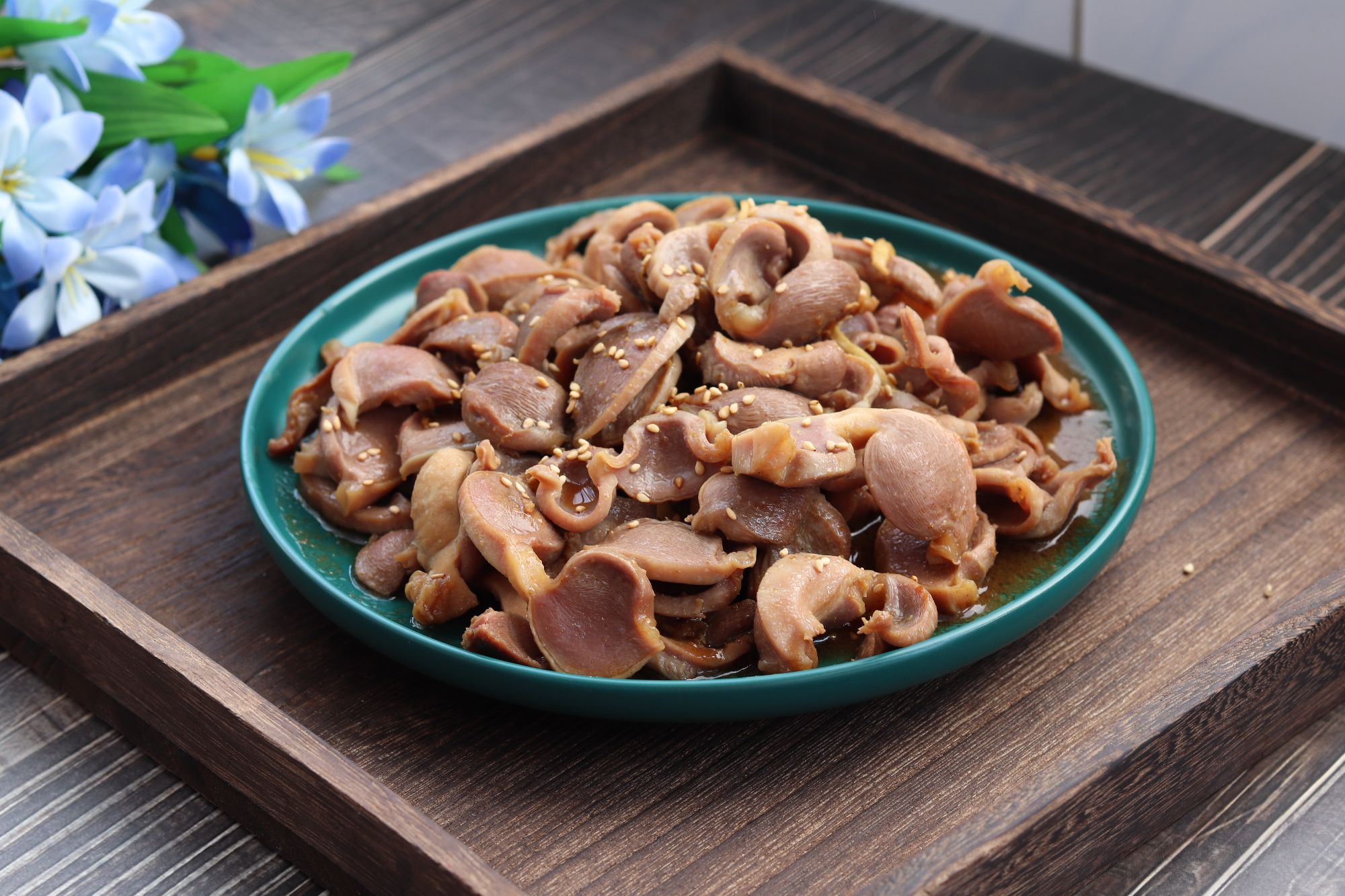 蠔油雞胗的做法-家常味炒菜譜-易網健康養生網 蠔油雞胗的做法-家常味炒菜譜