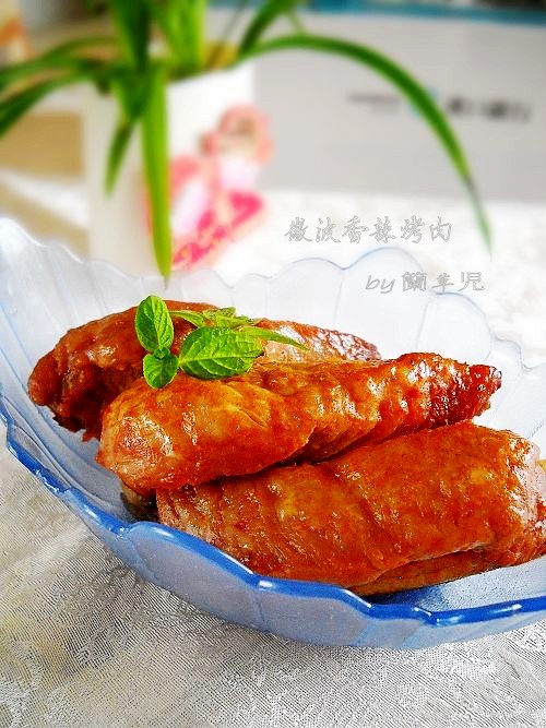微波香辣烤肉的做法-香辣味微波菜譜-易網(wǎng)健康養(yǎng)生網(wǎng) 微波香辣烤肉的做法-香辣味微波菜譜