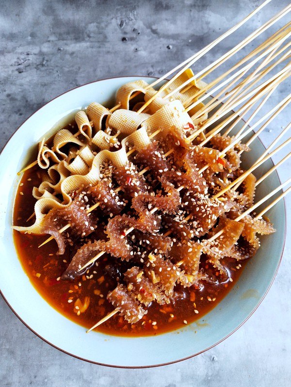 麻辣毛肚豆皮串的做法-麻辣味煮菜譜-易網(wǎng)健康養(yǎng)生網(wǎng) 麻辣毛肚豆皮串的做法-麻辣味煮菜譜