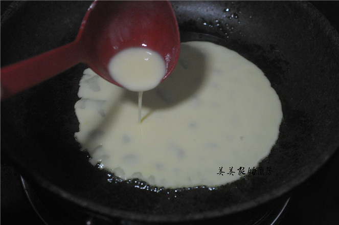 5分鐘就上桌的黃金雞蛋餅的做法-家常味煎菜譜