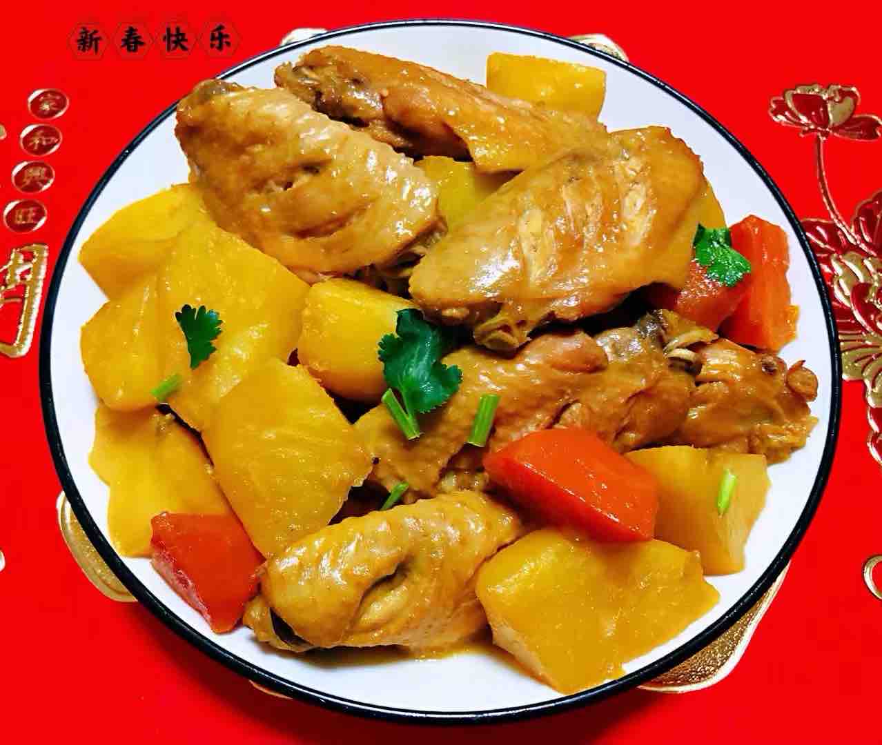 土豆胡蘿卜燉雞翅的做法-咸鮮味燉菜譜-易網健康養生網 土豆胡蘿卜燉雞翅的做法-咸鮮味燉菜譜